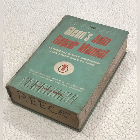 Vintage Glenn's Auto Repair Manual Every American Car 1953 to 1965 Chilton Book - Picture 14 of 16